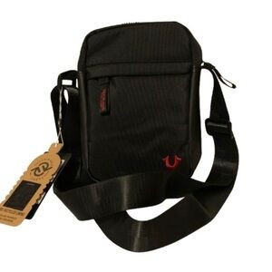 NWT. True Religion Jiny Max Black Crossbody Bag